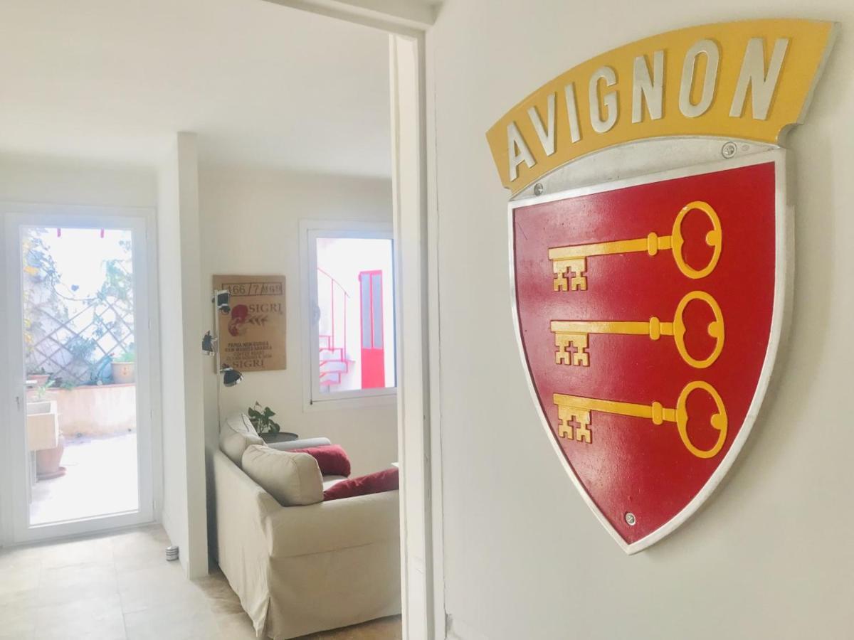 Gite Avignon Bougainvillier Esterno foto